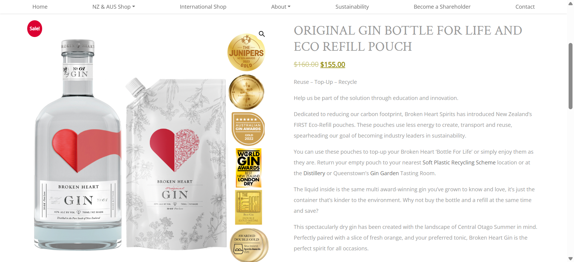 Beverage Trends: Broken Heart Spirits’ Gin Refill Pouch