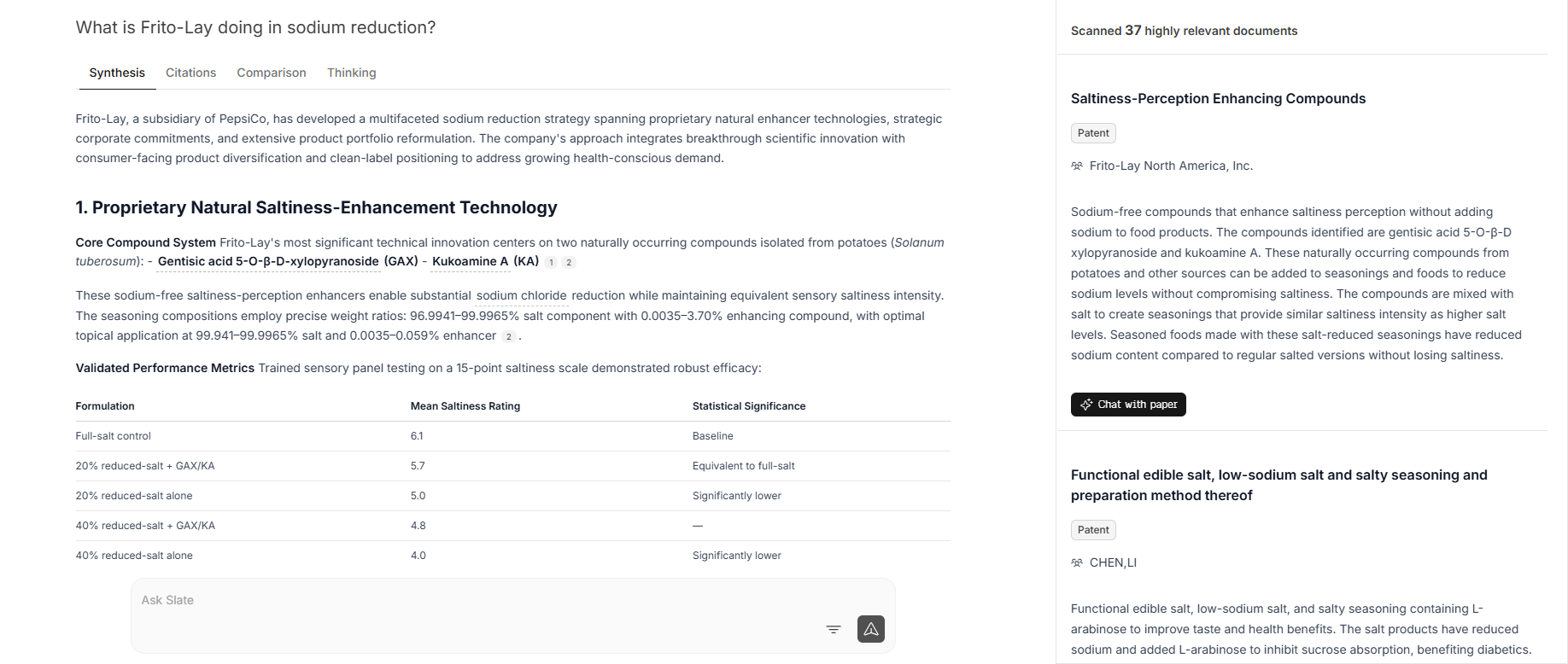 Discover what what is Frito Lay doing in sodium reduction with Slate