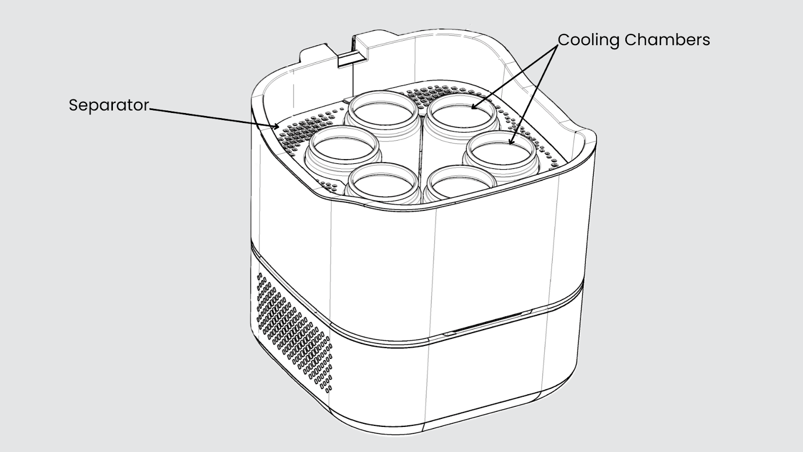 Arcelik cooling mechanism patent