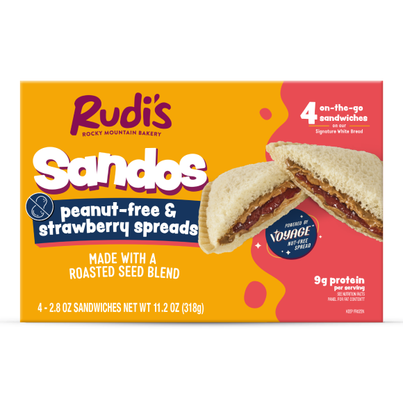 Rudi's Sandos - Cereal snack innovation in collaboration with Voyage foods
