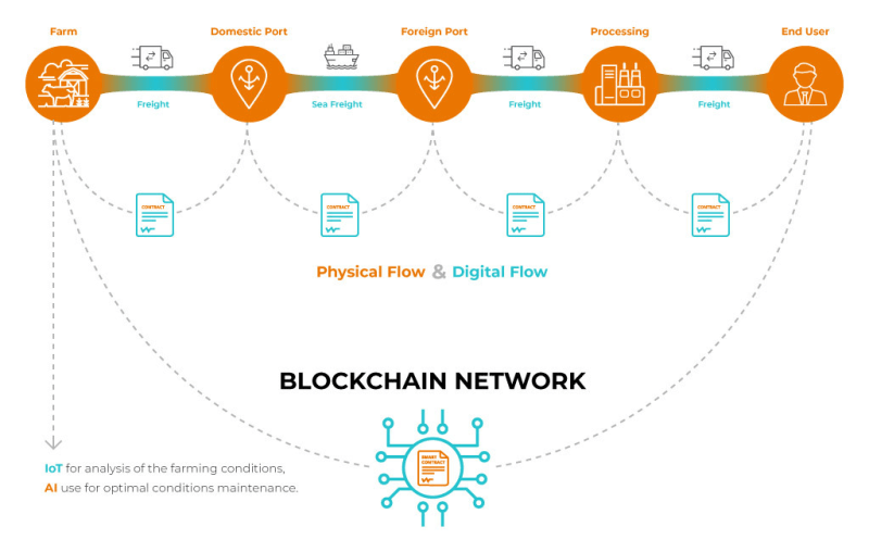 Dapicon's food system innovation for tracking product quality across the supply chain