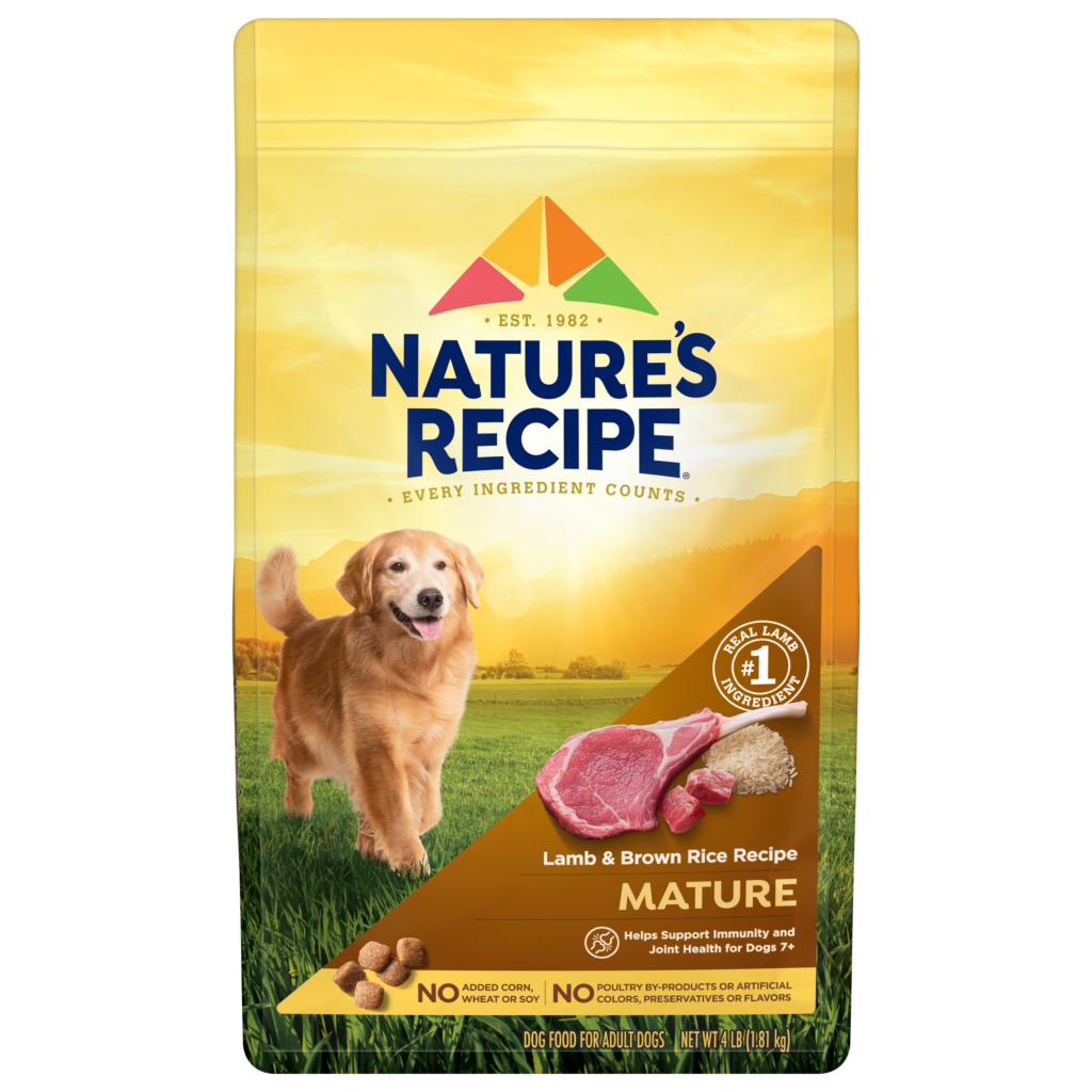 Pet Food Companies: Nature’s Recipe brand introduced a grain-free Easy-to-Digest Lamb & Oatmeal recipe