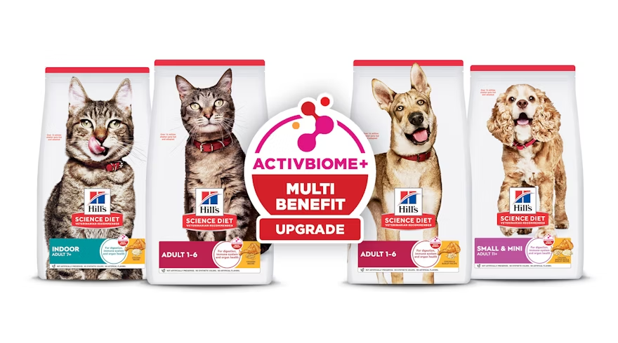 Pet Food companies: Hill’s proprietary ActivBiome+ prebiotic technology